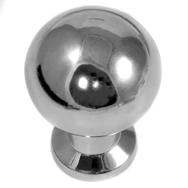 Austin. 875 in. Satin Nickel Round Cabinet Knob