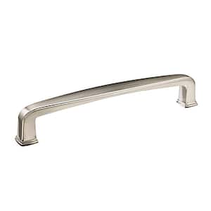 Charlemagne Collection 5-1/16 in. (128 mm) Center-to-Center Brushed Nickel Transitional Drawer Pull
