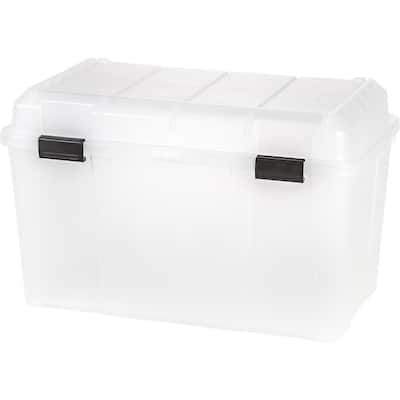 large clear storage totes