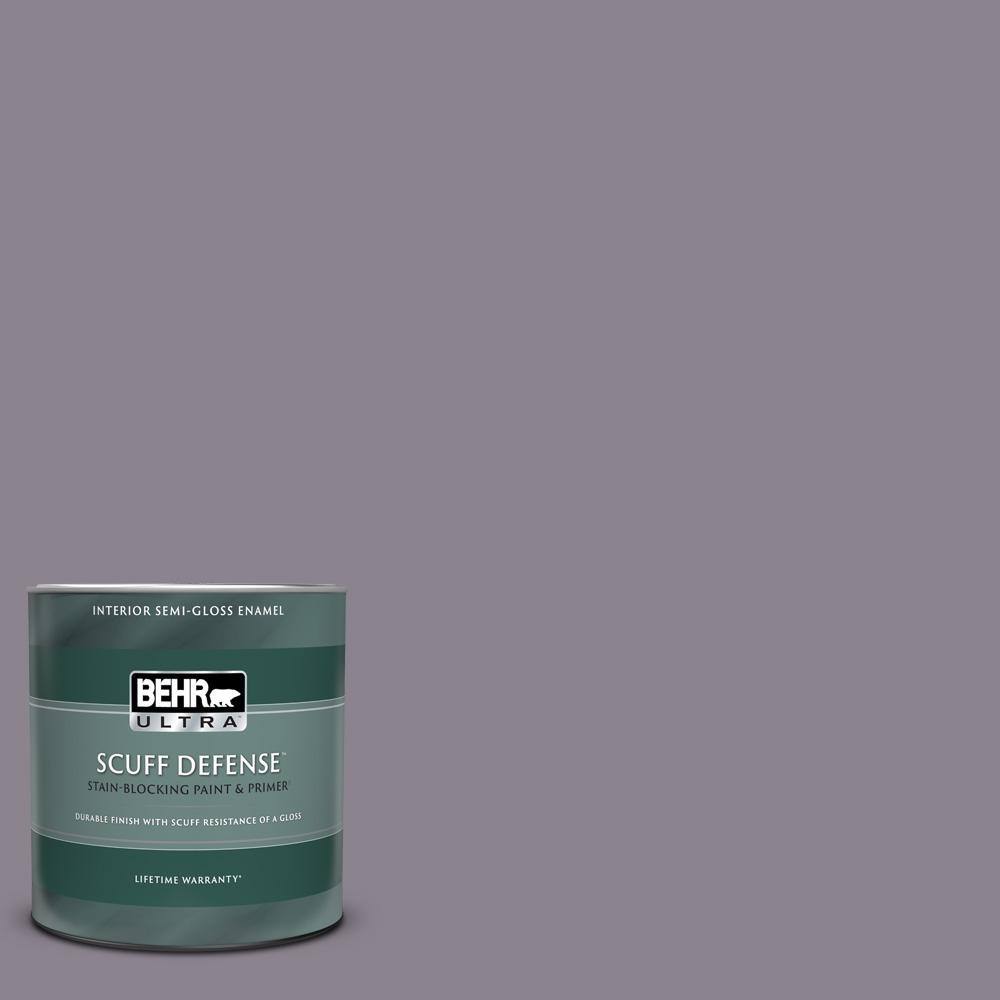BEHR ULTRA 1 qt. 670F5 Gothic Amethyst Extra Durable SemiGloss