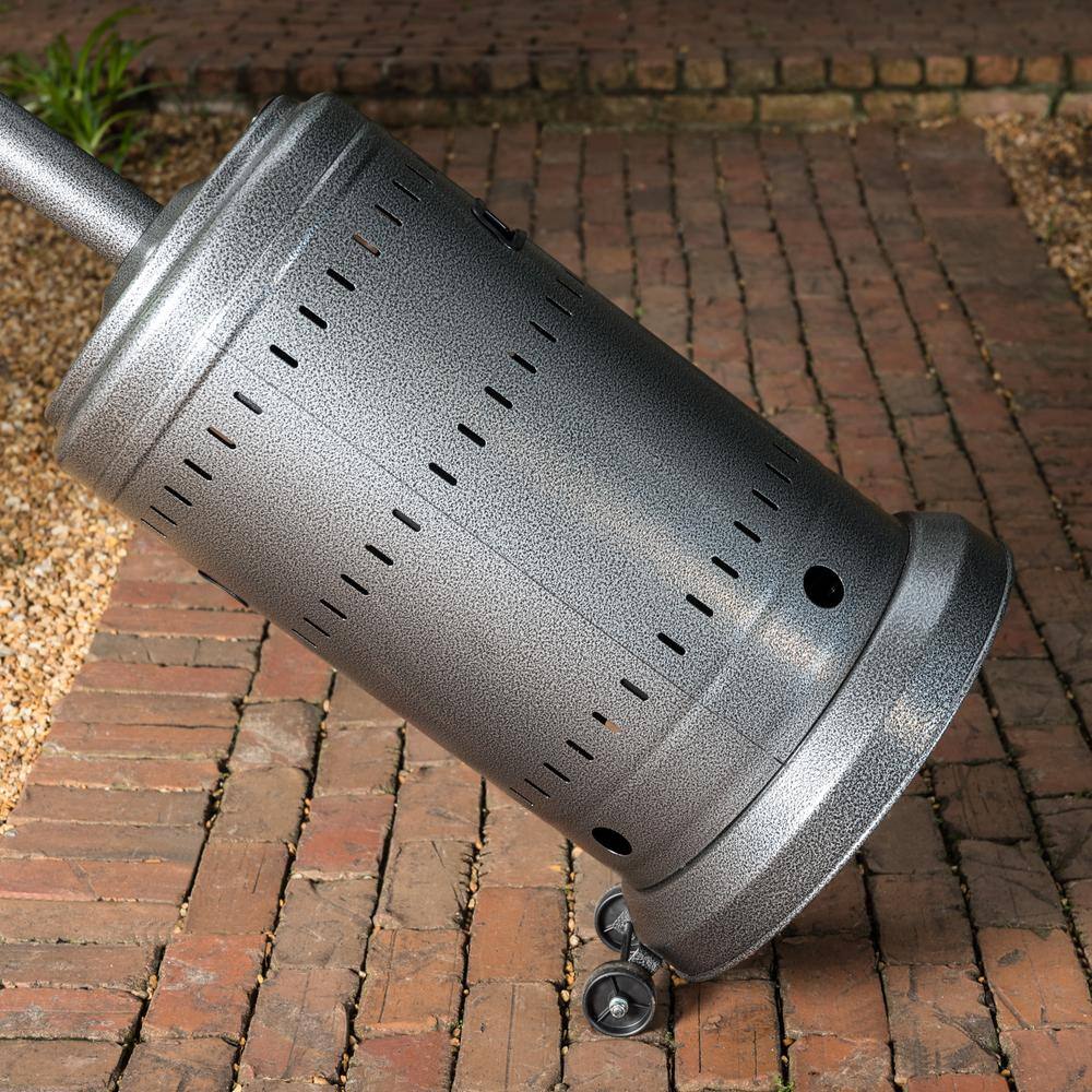 Hammered Platinum 33" x 33" Powder Coated Propane Patio Heater