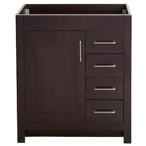 Westcourt 30 in. W x 21 in. D Bathroom Vanity Cabinet Only in Chocolate