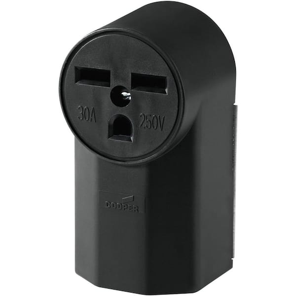 Eaton 30 Amp 2-Pole 3-Wire 240-Volt Surface Mount Power Receptacle