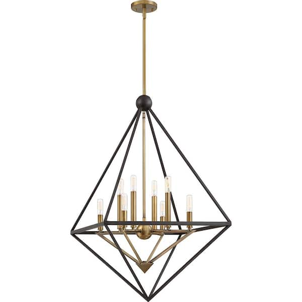 Quoizel Louvre 8-Light Western Bronze Pendant