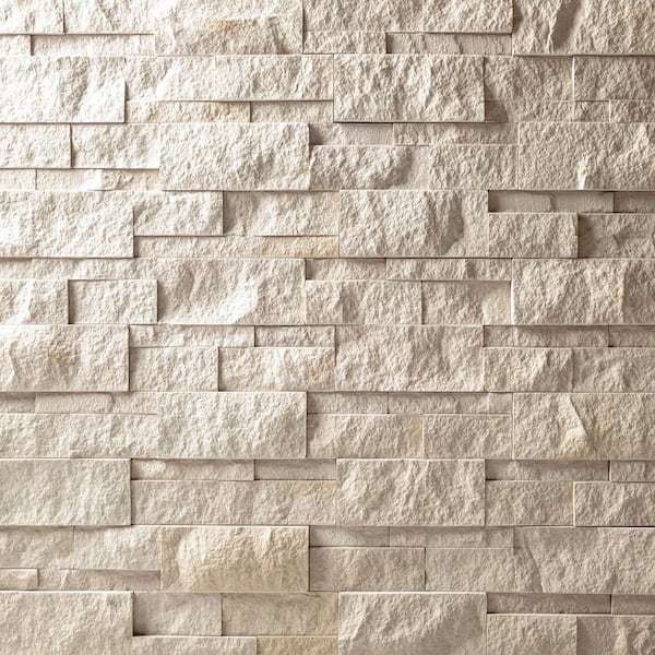 XL Sanddune Ledger Panel 9 in. x 24 in. Textured Blonde Natural Look Wall Tile (4.5 sq. ft./Case)