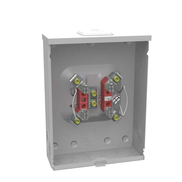 Milbank 200 Amp 4 Terminal Ringless Overhead/Underground Meter Socket