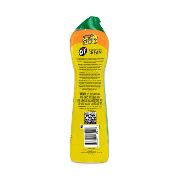 Scrub Daddy OG + 2x Cif All Purpose Cleaning Cream, Lemon - Multi Surf –  MegabellaTreasures