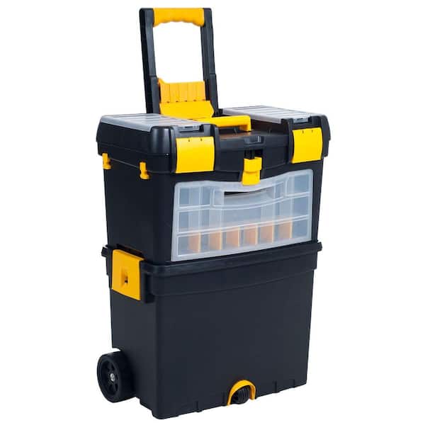 Stalwart 24.5 in. Deluxe Mobile Workshop and Tool Box