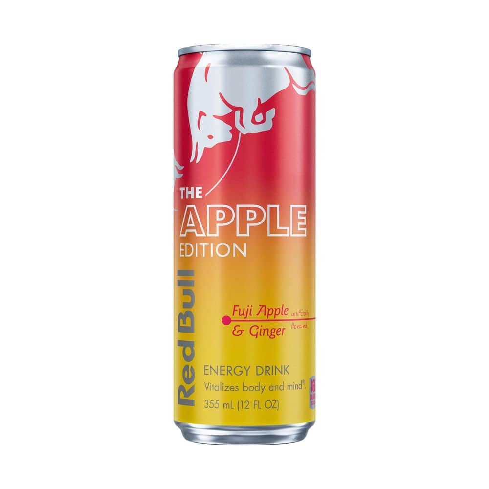 Red Bull RedBull Fuji Apple Ginger 12 fl. oz. Can RB253417 - The