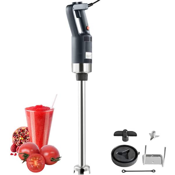 Commercial Immersion Blender, 500W Heavy Duty Hand Mixer, Variable Speed Stick Mixer with 304 Stainless Steel Blade