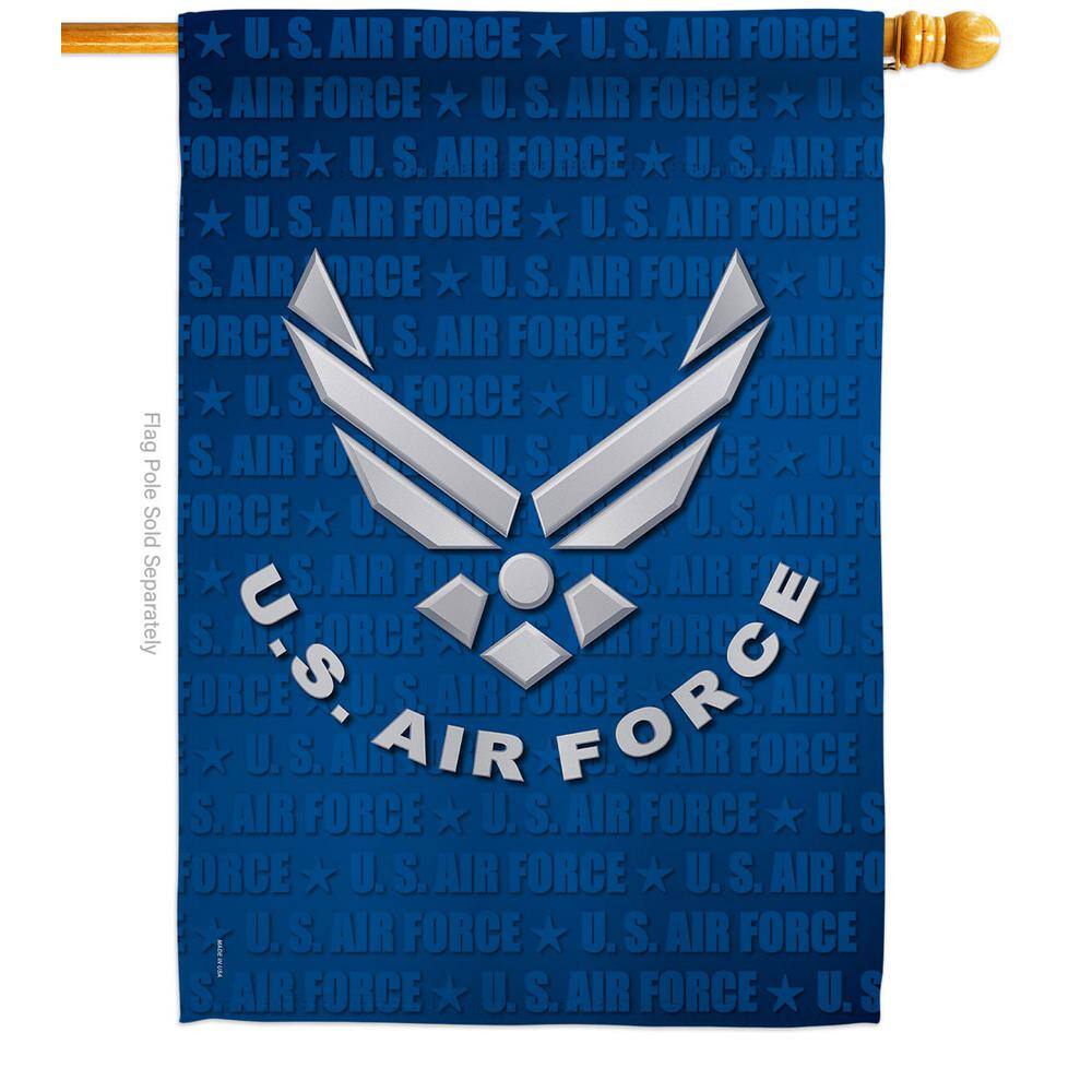 2.3 ft. x 3.3 ft. US Air Force House Flag 2-Sided Armed Forces Decorative Vertical Flags price history on PriceWatchPro