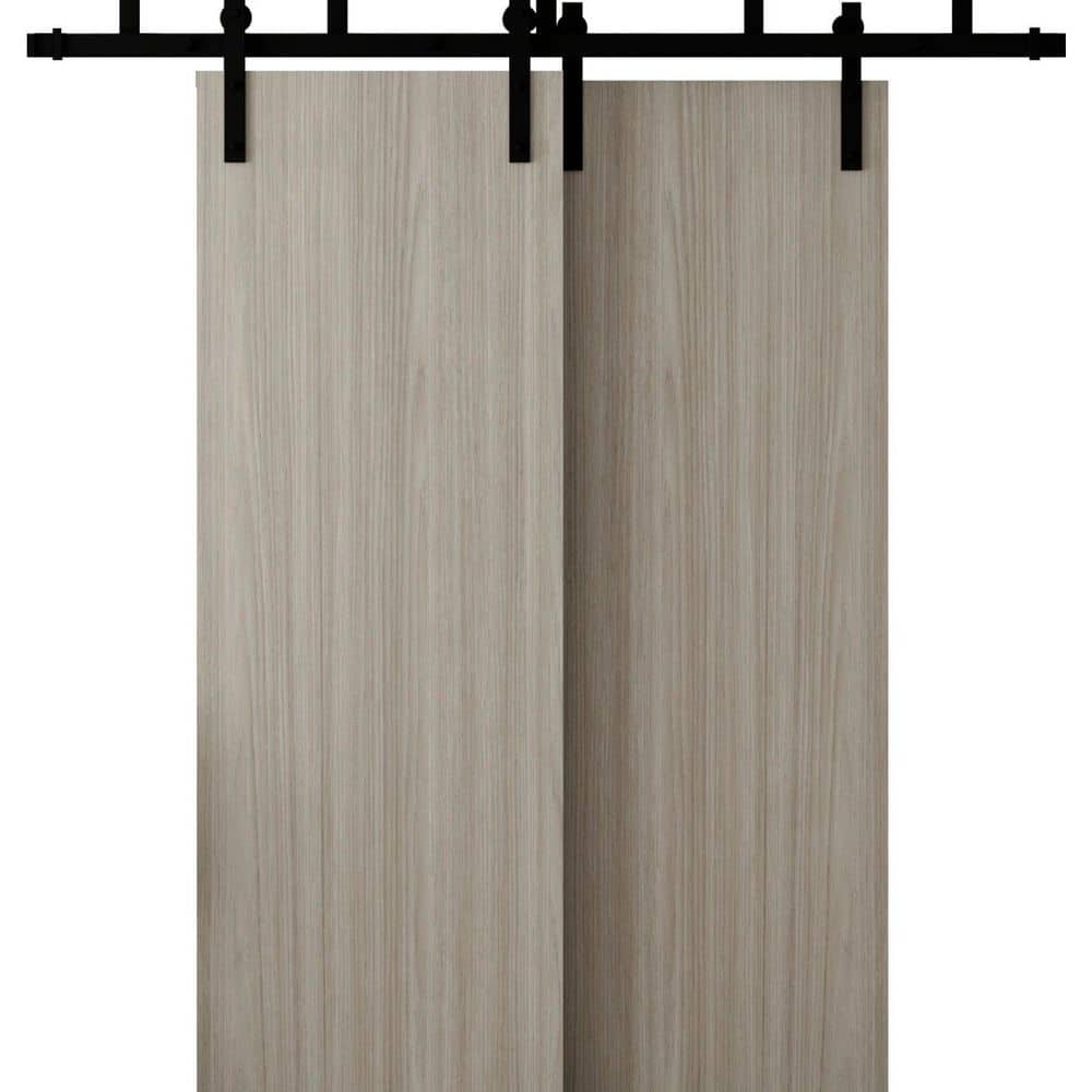 3011 48 in. x 84 in. Sold Core Oak Franko Color Wood Sliding Barn Door with Hardware Kit price history on PriceWatchPro