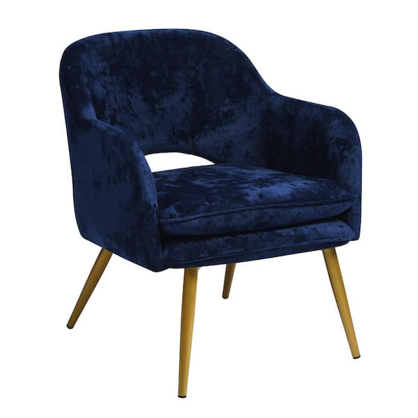 Lindsay Dark White upholstered Arm Chair
