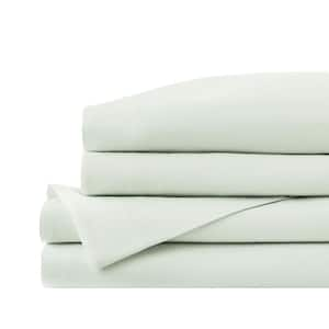 Home Decorators Collection Cotton Linen Ivory 4-Piece Full Sheet Set  FU_IVR_CTLN - The Home Depot