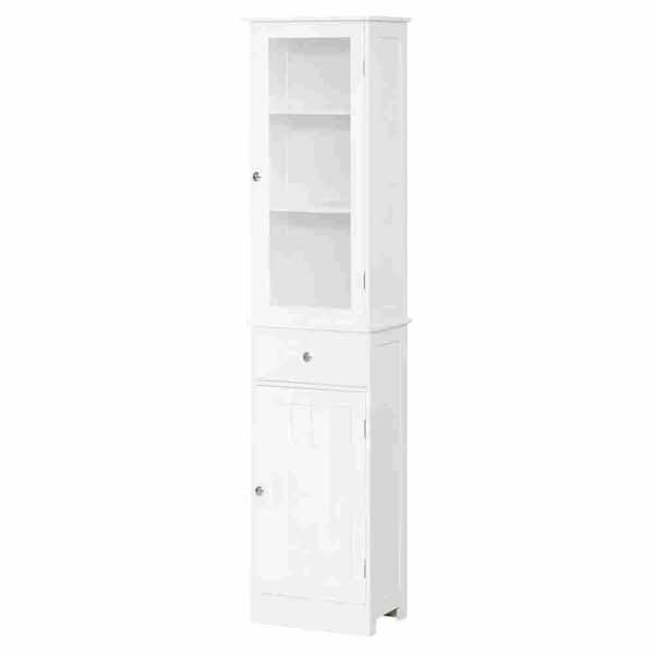 Bathroom Storage Cabinet in White
