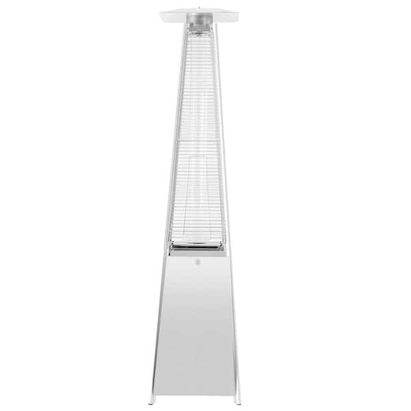 Willit 42,000 BTU Stainless Steel Flame Propane Patio Heater