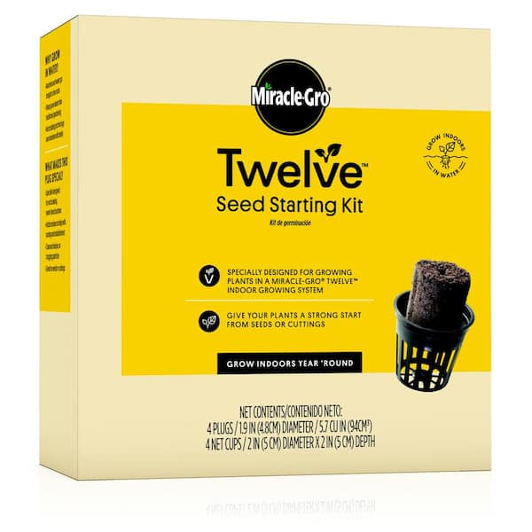 Miracle-Gro Twelve Seed Starting Kit