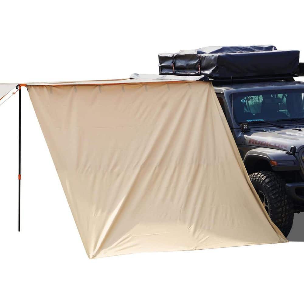 8.2ft Waterproof Polyester Cotton Windbreak Extension Vehicle Awning Side Wall UV50+ 9.5ft Privacy Shade price history on PriceWatchPro
