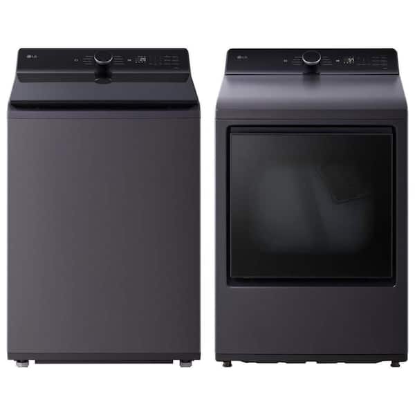 5.5 cu. ft. SMART Top Load Washer in Matte Black with Impeller, Easy Unload and TurboWash3D Technology
