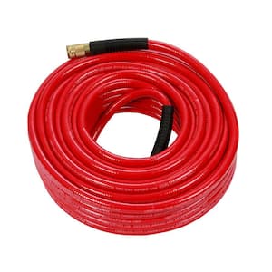 3/8 in. x 50 ft. PVC Air Hose with Couplers