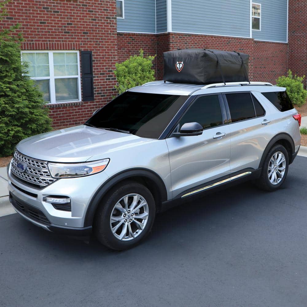 Rightline Gear Black 15 cu ft Weatherproof Rooftop Cargo Carrier