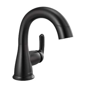 Broadmoor Single Hole Single-Handle Bathroom Faucet with Pull-Down Sprayer in Matte Black