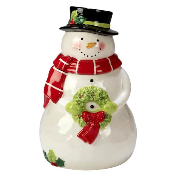 Photo 1 of * please see all images * 
Certified International Holiday Magic Snowman Cookie Jar