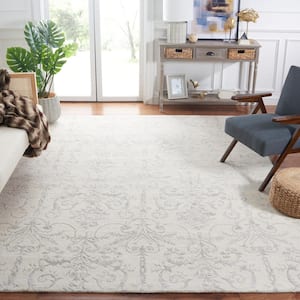 Bella Ivory/Gray 8 ft. x 10 ft. Area Rug