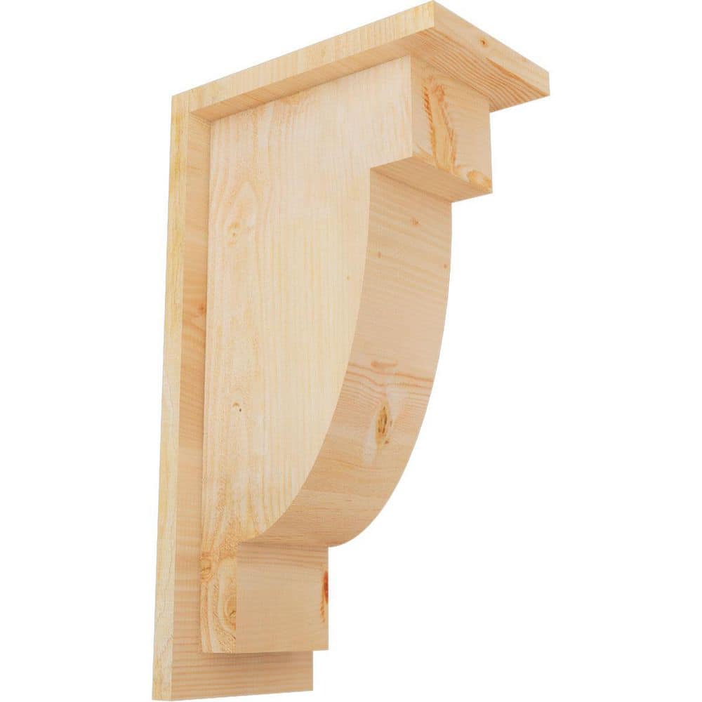 6 in. x 10 in. x 18 in. Douglas Fir Alpine Rough Sawn Corbel with Backplate price history on PriceWatchPro