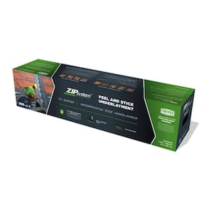 3 ft. x 66.7 ft. Zip System Rubberized Asphalt Peel and Stick Adhesive Underlayment 200 Sq. Ft.