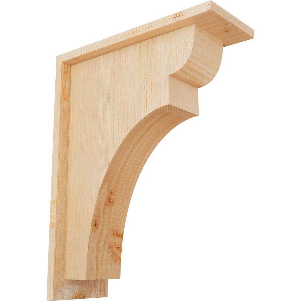 5-1/2 in. x 14 in. x 18 in. Douglas Fir Yorktown Smooth Corbel with Backplate price history on PriceWatchPro