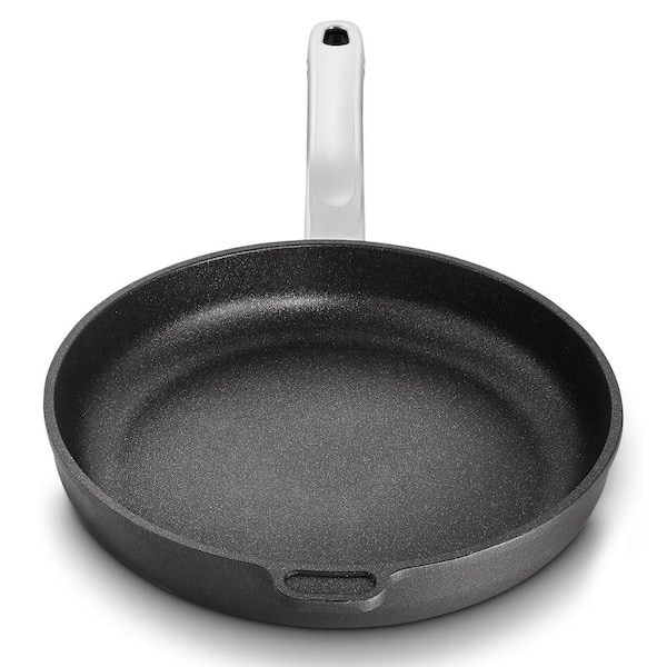 Ozeri Earth Professional Series 11 in. Aluminum Ceramic Nonstick Frying Pan  in Onyx ZP13-28RH - The Home Depot