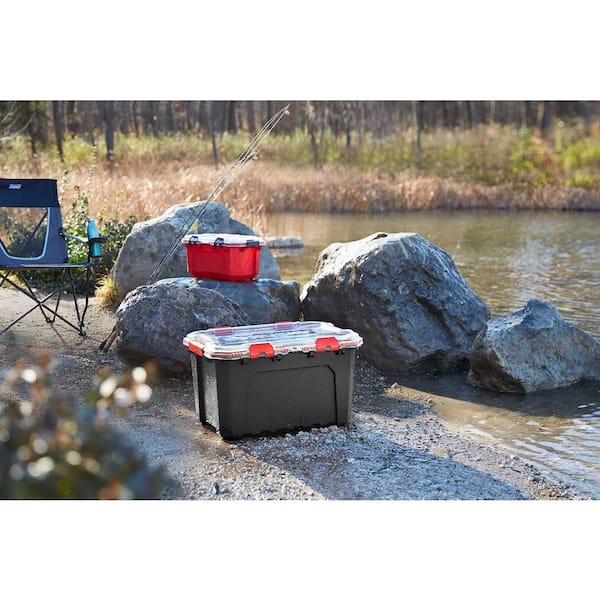 2色セット　CONTAINER 20L GDC Keter 20-Gal. Professional Heavy Duty Waterproof Stackable Plastic