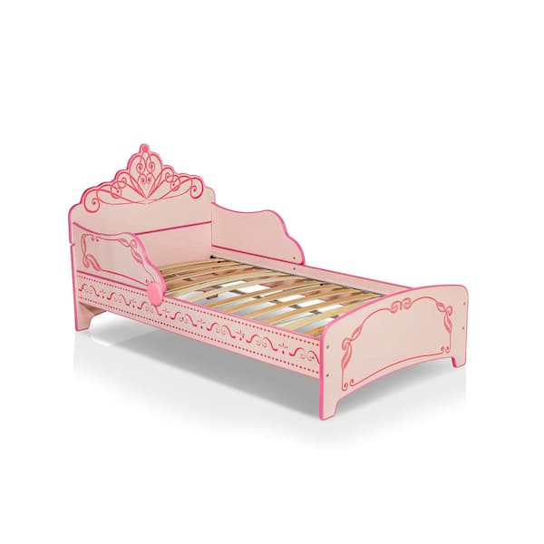 America Mikelsen Pink Princess Twin Bed, Home Depot Twin Bed Frame