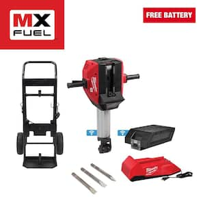 MX FUEL Lithium-Ion Cordless 1-1/8 in. Breaker with Battery and Charger