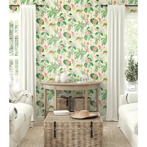 Heavenly Kingdom Leafy Vinyl Peel and Stick Wallpaper Roll (Covers 30.75 sq. ft.)