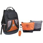 20 in. Backpack with Stand-Up Zipper Bags and Magnetizer
