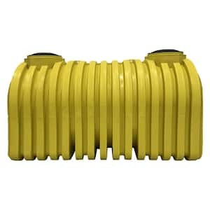 1500 Gal. Yellow Polyethylene Single Compartment Septic Tank