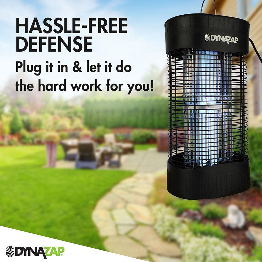 Dynazap Black Electric Outdoor Bug Zapper with UV Light