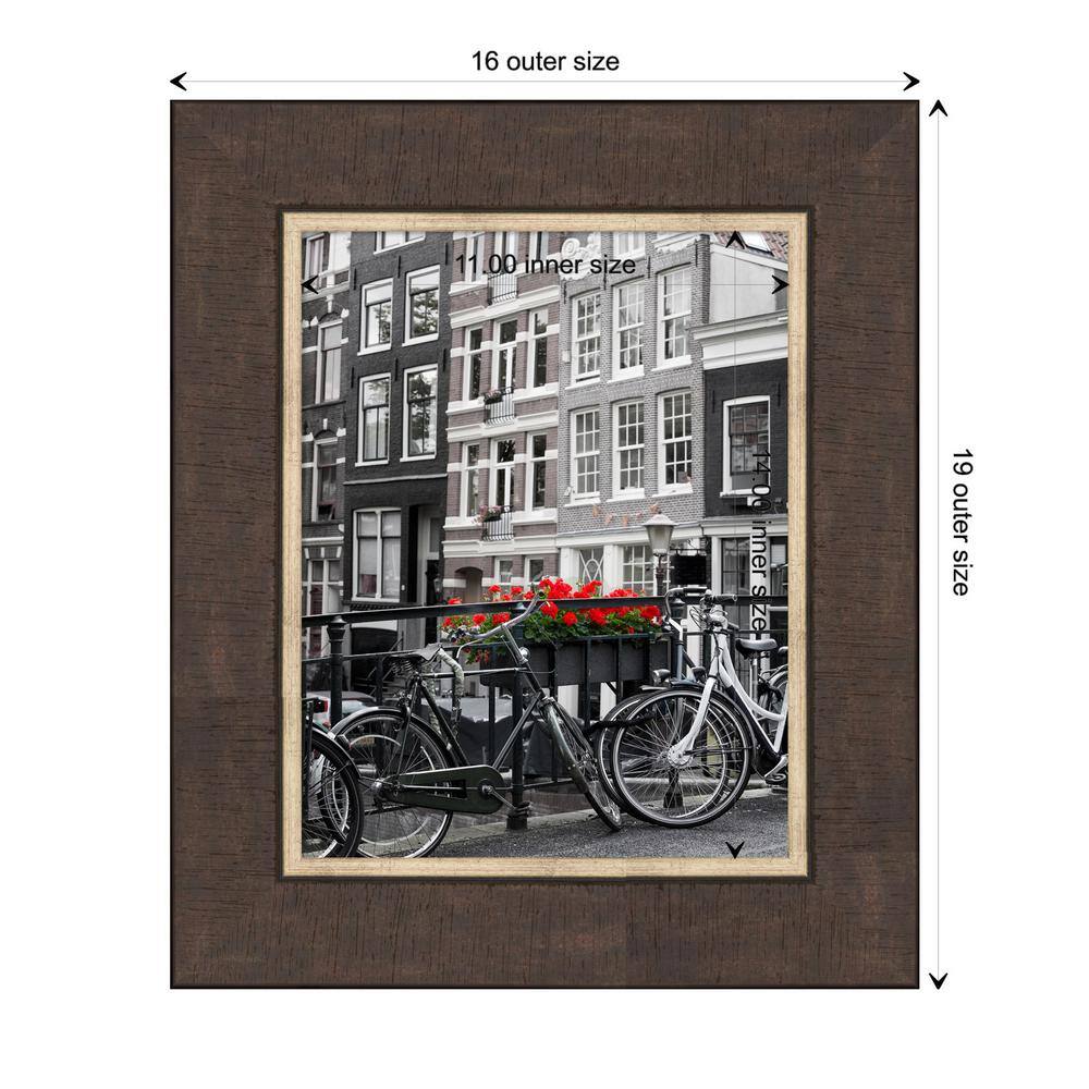 Classic 11x14 Gold and Bronze Wall Picture Frame