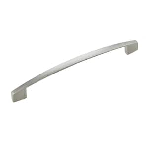 Apollo Brushed Nickel Cabinet Center-to-Center Pull, 6.3" Center-to-Center