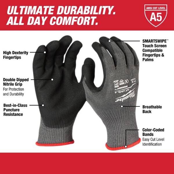 milwaukee cut level 5 gloves