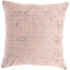 Sofia Blush 18 in. x 18 in. Throw Pillow