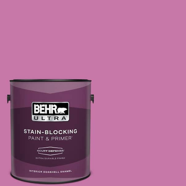 BEHR ULTRA 1 gal. #680B-5 Strawberry Freeze Extra Durable Eggshell Enamel Interior Paint & Primer