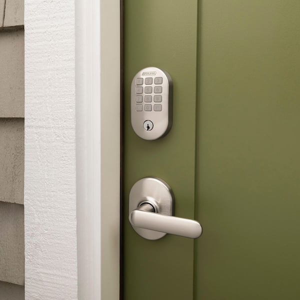Remsen Satin Nickel Electronic Arrive Smart Wifi Deadbolt