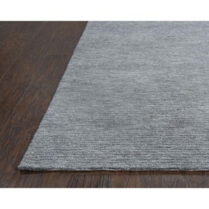 Luna Gray 8 ft. 6 in. x 11 ft. 6 in. Solid Area Rug