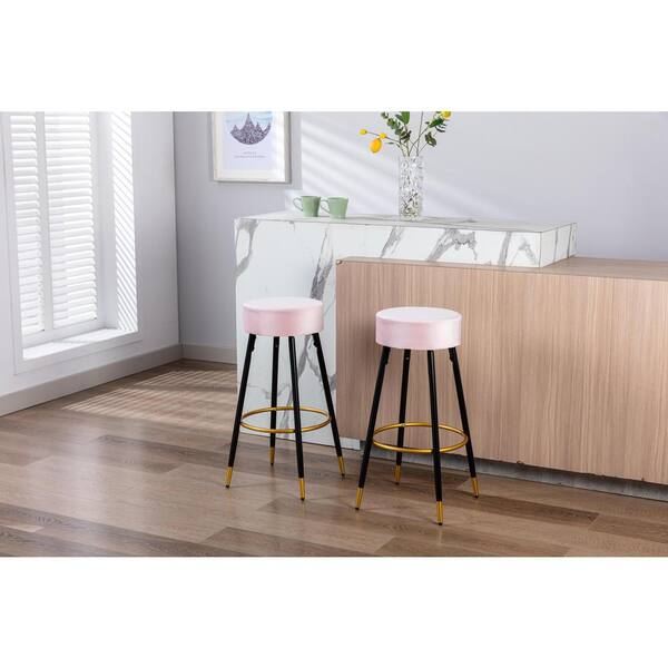 kitchen bar stools pink