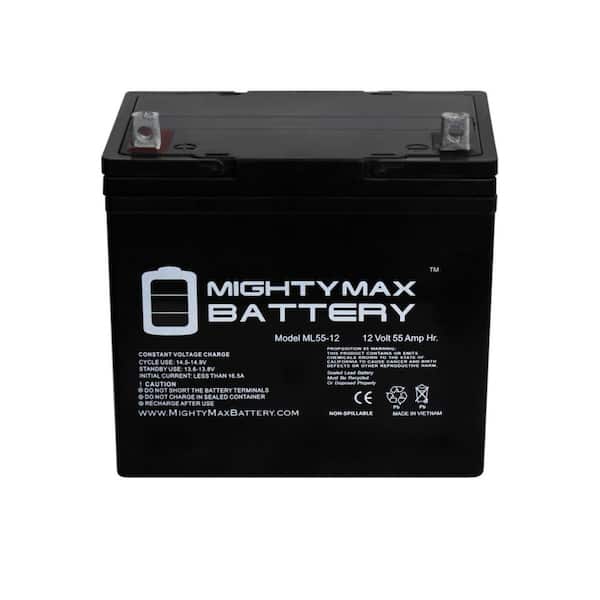 くま　カートリッジY1Y2 MIGHTY MAX BATTERY UB12550 12V 55Ah Scooter Wheelchair Mobility