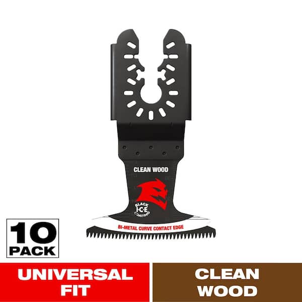 DIABLO 2-1/2 in. Demo Demon Universal Fit Bi-Metal Oscillating Blade for Clean Wood (10-Pack)