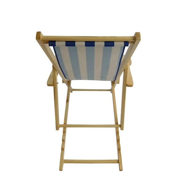 2 PCS Wooden Folding Director Chair, Outdoor Folding Wood Chair Set, Canvas  Folding Chair for Balcony, Courtyard, Fishing, Camping (Blue) 